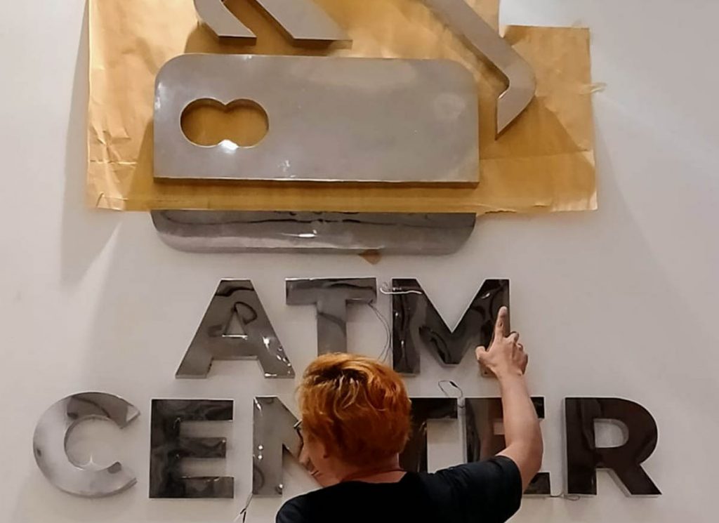 3d letter ATM Center